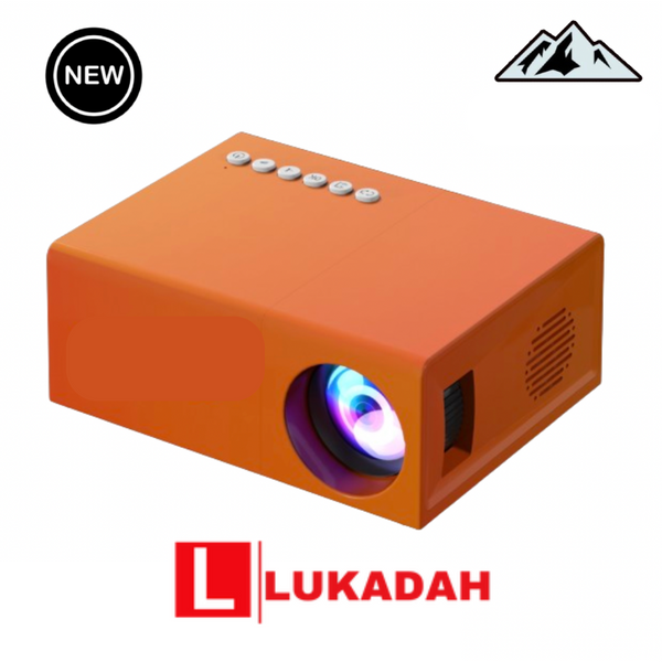 "Portable HD Mini Projector - High-Definition 1080p,  جهاز عرض صغير محمول عالي الدقة