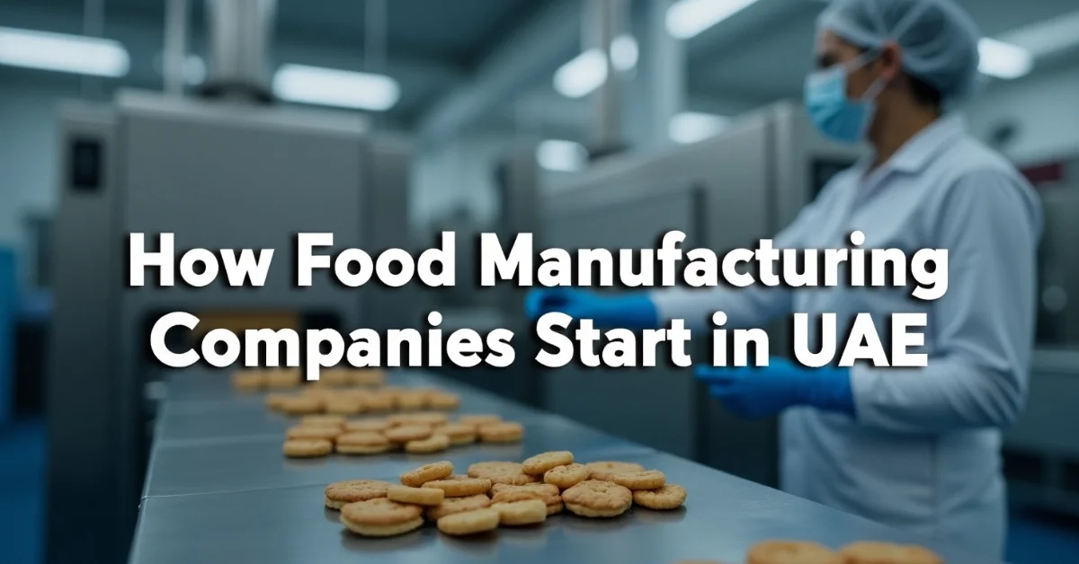 How Food Manufacturing Company Start in UAE