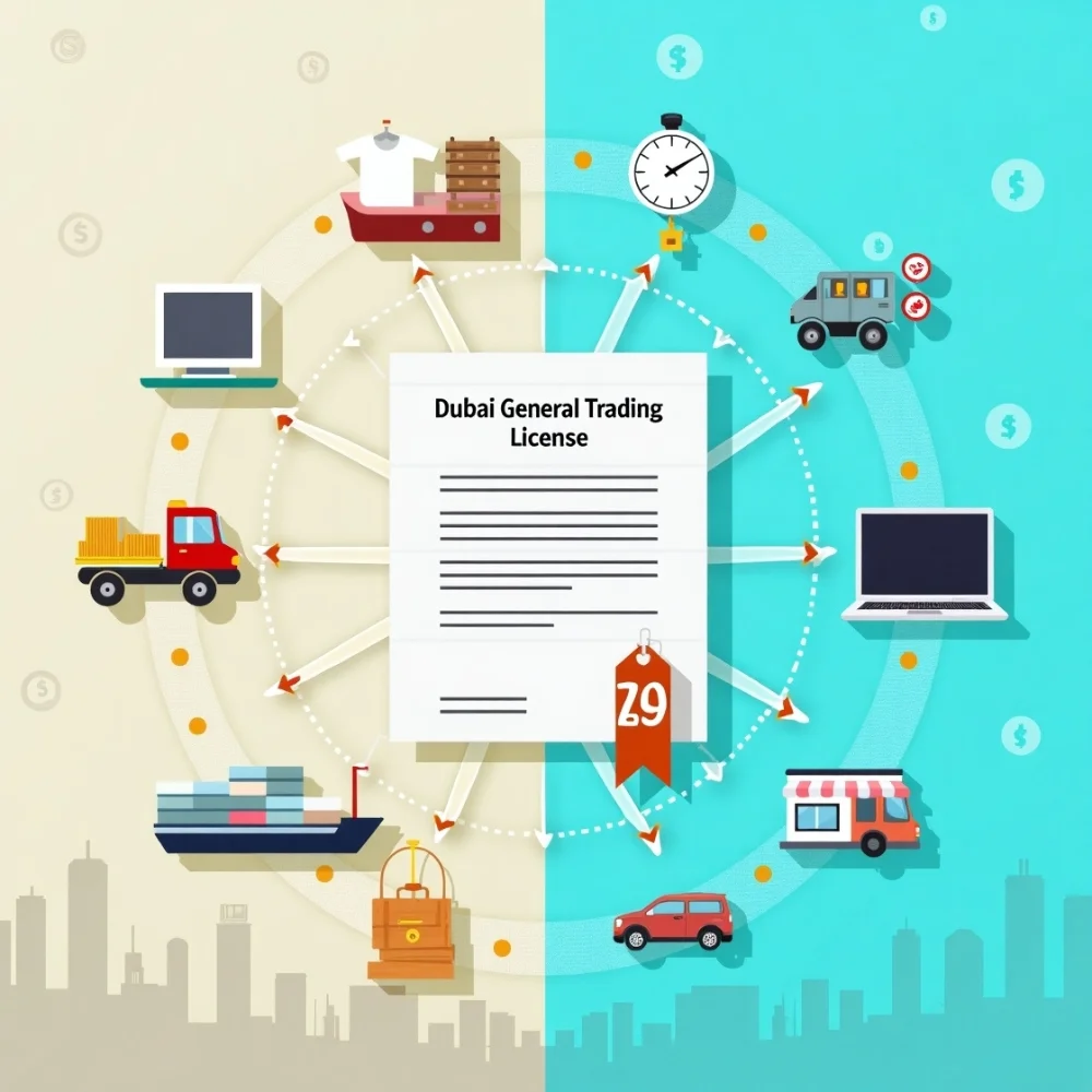 Image of Reasons to choose Dubai General Trading License for business.