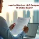 How to Start an LLC Company in Dubai Easily